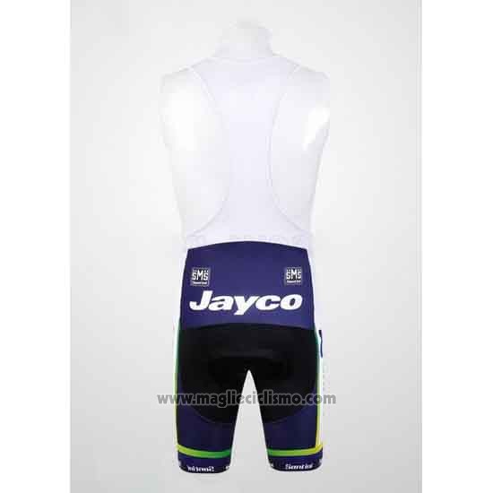 2012 Abbigliamento Ciclismo GreenEDGE Campione Oceania Manica Corta e Salopette